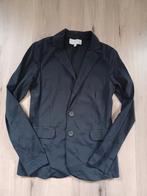 Mooi blauw jasje, travel stof.  Maat S Elvira, Ophalen of Verzenden, Zo goed als nieuw, Blauw