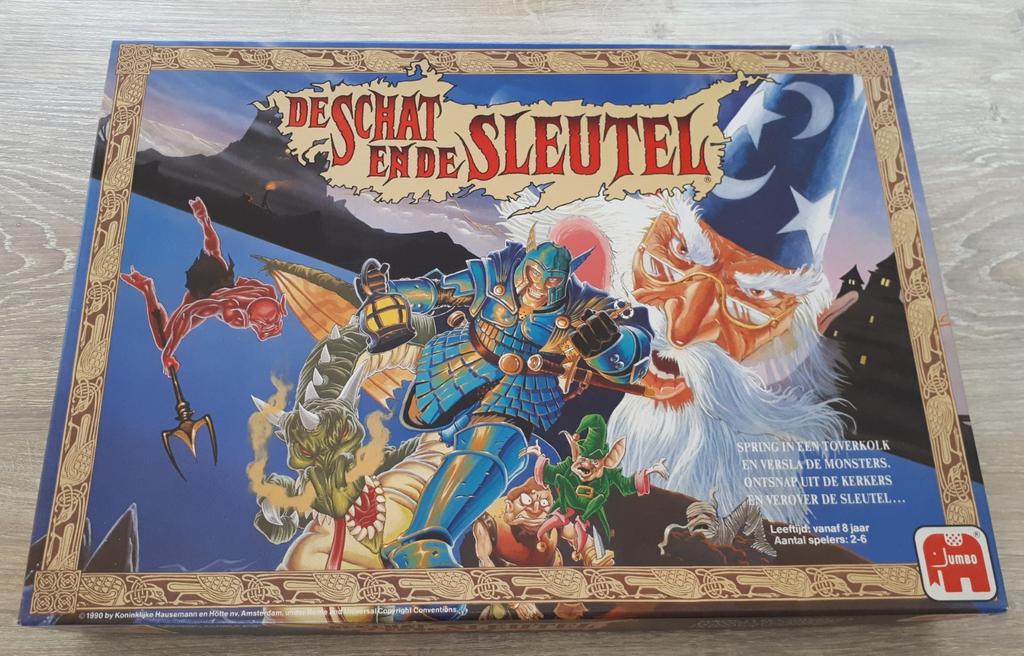 DE SCHAT EN DE SLEUTEL uitgever JUMBO, Ophalen of Verzenden, Gebruikt