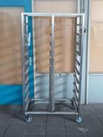 RVS Kar voor Dienbladen - Horeca Trolley, Ophalen, Gebruikt