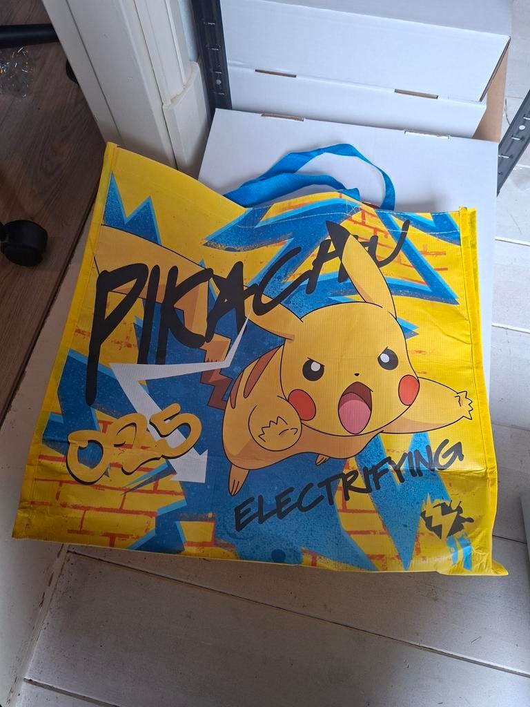 Pokémon Pikachu tas bigshopper, Ophalen of Verzenden