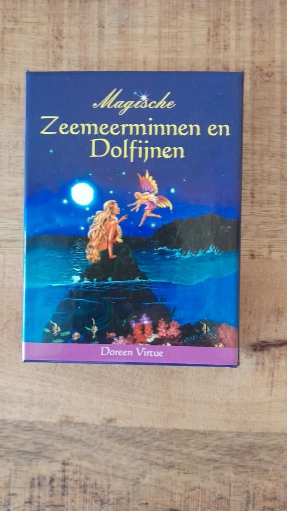 Doreen Virtue - Magische Zeemeerminnen en Dolfijnen, Tarot of Kaarten leggen, Overige typen, Ophalen of Verzenden, Zo goed als nieuw