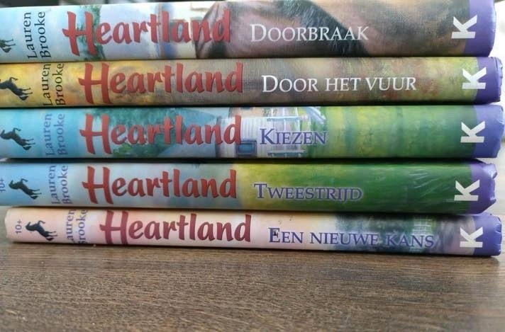 Heartland leesboeken 5 stuks van kluitman., Ophalen of Verzenden, Zo goed als nieuw, Lauren Brooke