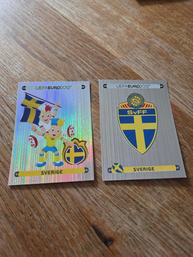 Panini EK 2012 Zweden, Ophalen of Verzenden, Zo goed als nieuw, Sticker