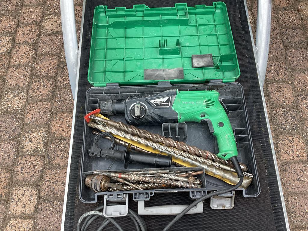 Hitachi SDS Plus boormachine, Ophalen, Gebruikt, Boor- en/of Breekhamer, Klopboormechanisme