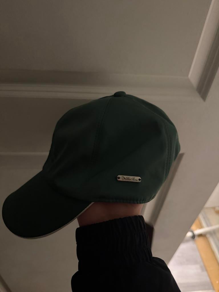 Loro Piana Petje - Groen - Bestel snel!, Kleding | Dames, Ophalen of Verzenden, Zo goed als nieuw, One size fits all, Pet