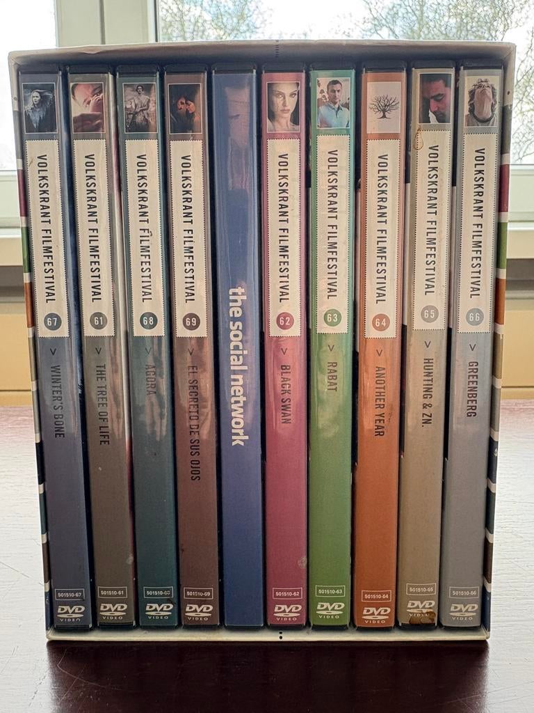 Volkskrant Filmfestival DVD Box 2011 - 10 stuks, Alle leeftijden, Ophalen of Verzenden, Nieuw in verpakking, Overige gebieden