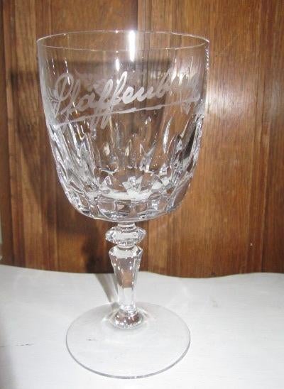 Pfaffenberg gegraveerd wijnglas, Ophalen of Verzenden