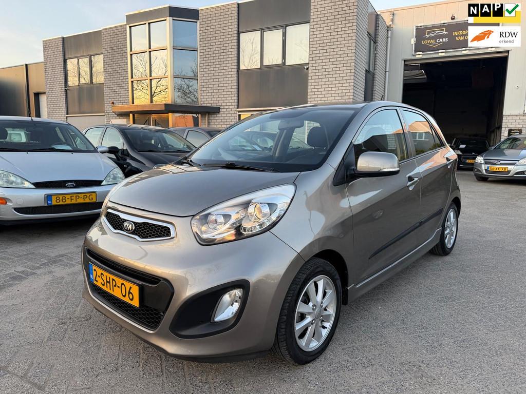 Kia Picanto 1.0 CVVT ISG Plus Pack Airco Elekt Ramen Nap, Voorwielaandrijving, Euro 5, Stof, Gebruikt