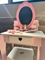 Kinder kaptafel met accessoires, Ophalen, Zo goed als nieuw, Meisje