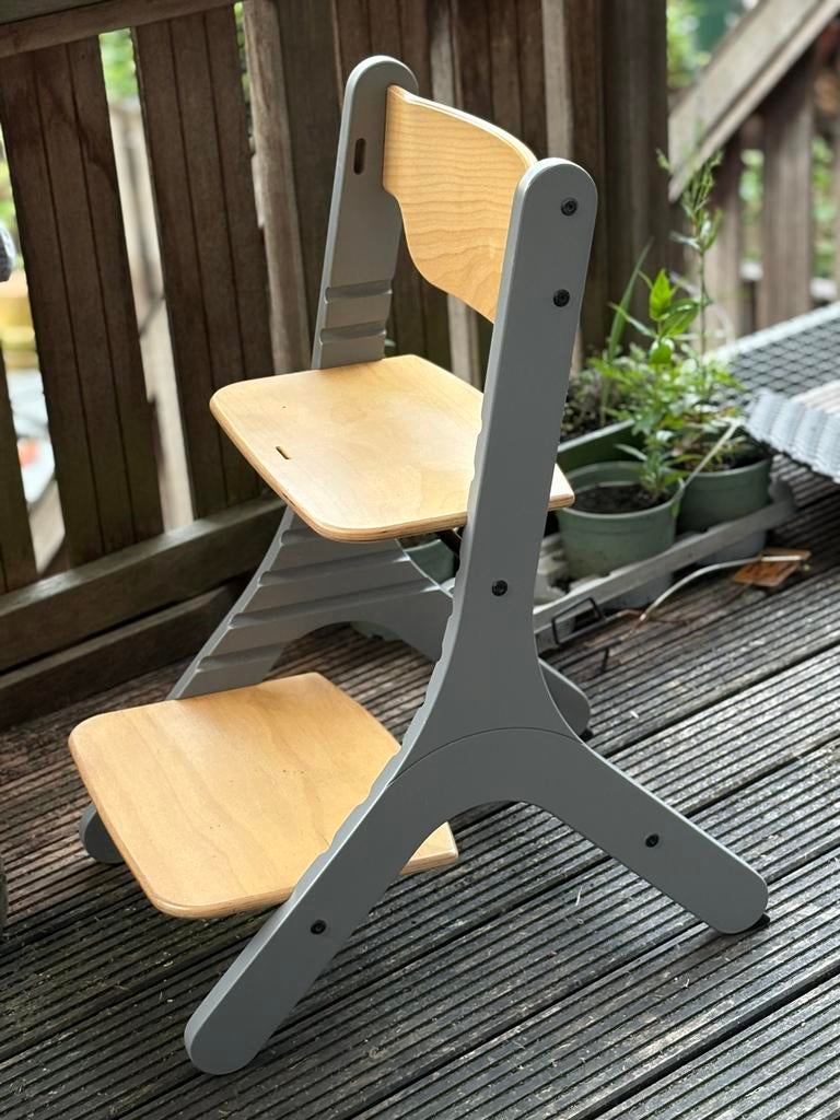 Dapper meegroeistoel - Verstelbaar en duurzaam, Kinderen en Baby's, Kinderstoelen, Ophalen, Gebruikt, Meegroeistoel, Aanschuifbaar