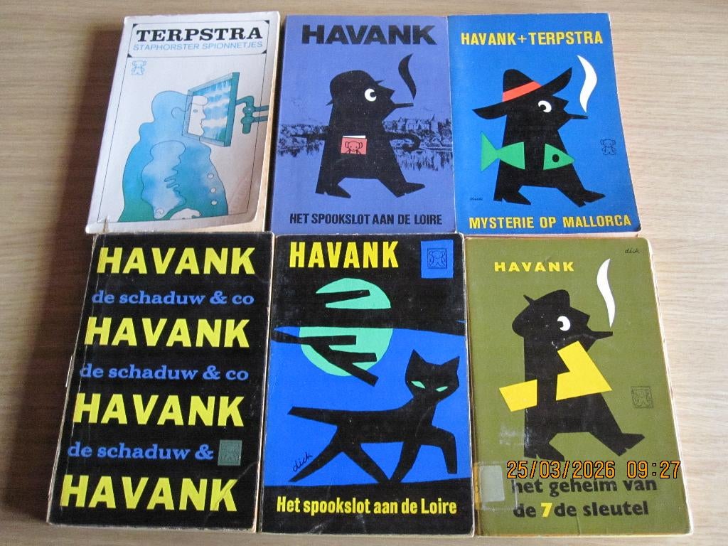 Havank (zwarte beertjes boekjes), Boeken, Detectives, Ophalen of Verzenden, Gelezen