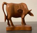 Bali Art Deco Houtsnijwerk Beeld, Antiek en Kunst, Kunst | Beelden en Houtsnijwerken, Verzenden