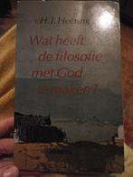 Wat heeft de filosofie met God te maken? H.J. Heering, Ophalen of Verzenden, Gelezen, Wijsbegeerte of Ethiek, H.J. Heering