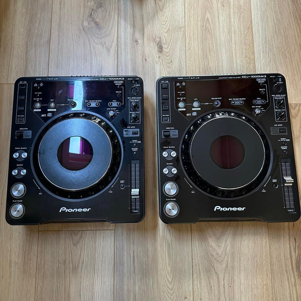 Pioneer CDJ-1000MK3 (set van 2), Muziek en Instrumenten, Dj-sets en Draaitafels, Ophalen of Verzenden, Gebruikt, Dj-set, Pioneer