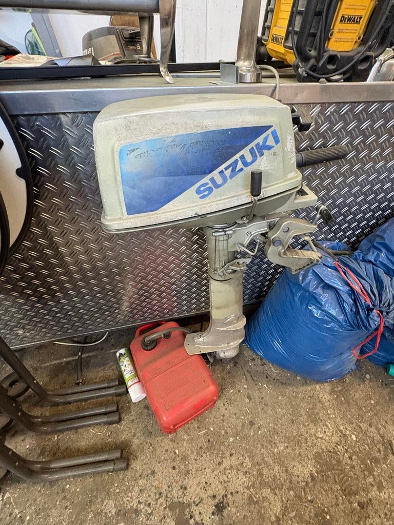 Suzuki 4pk buitenboordmotor - Project, Ophalen of Verzenden, Gebruikt