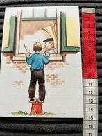 1383. Kaart illustr Reint de Jonge Kind raam Tuba muziek, Ophalen of Verzenden, Ongelopen