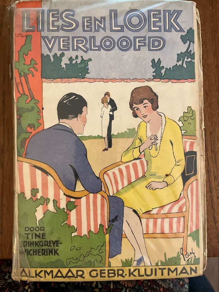 Lies en Loek Verloofd - Tine Brinkgreve-Wicherink (1920s), Ophalen of Verzenden, Gelezen, Nederland