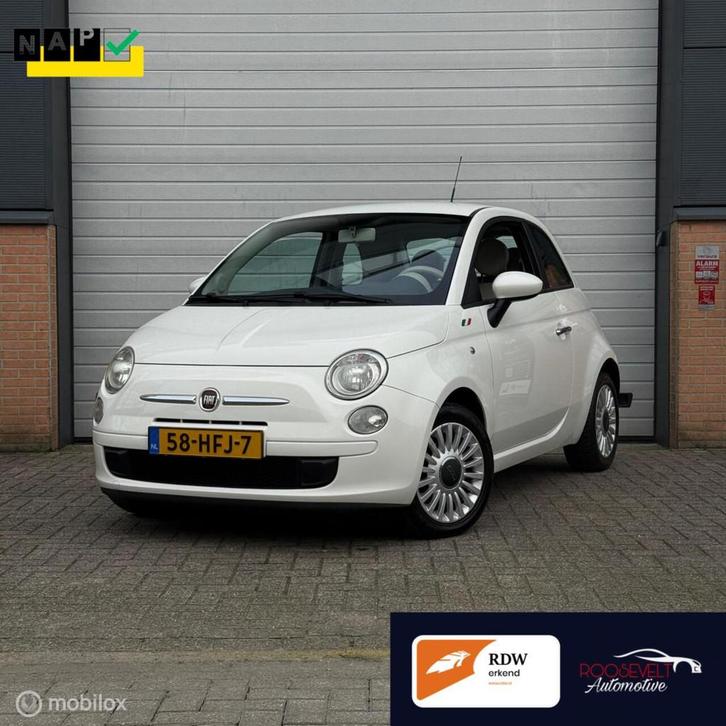 Fiat 500 1.2 Pop / NAP / CARPLAY / PARELMOER / APK / MOOI, Auto's, Fiat, Bedrijf, ABS, Airbags, Airconditioning, Alarm, Bluetooth