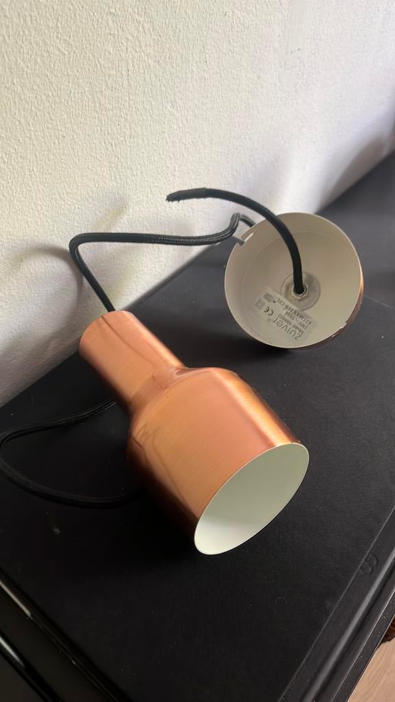 Bronzen hanglampje van Zuiver, Ophalen, Zo goed als nieuw