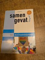 Samengevat HAVO Maatschappijwetenschappen uitg. 2022, Boeken, Schoolboeken, Ophalen of Verzenden, Zo goed als nieuw, Maatschappijleer