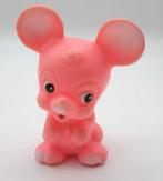 Vintage Piep figuur Roze Muis uitgave van Ledra ca. 12cm, Ophalen of Verzenden, Gebruikt