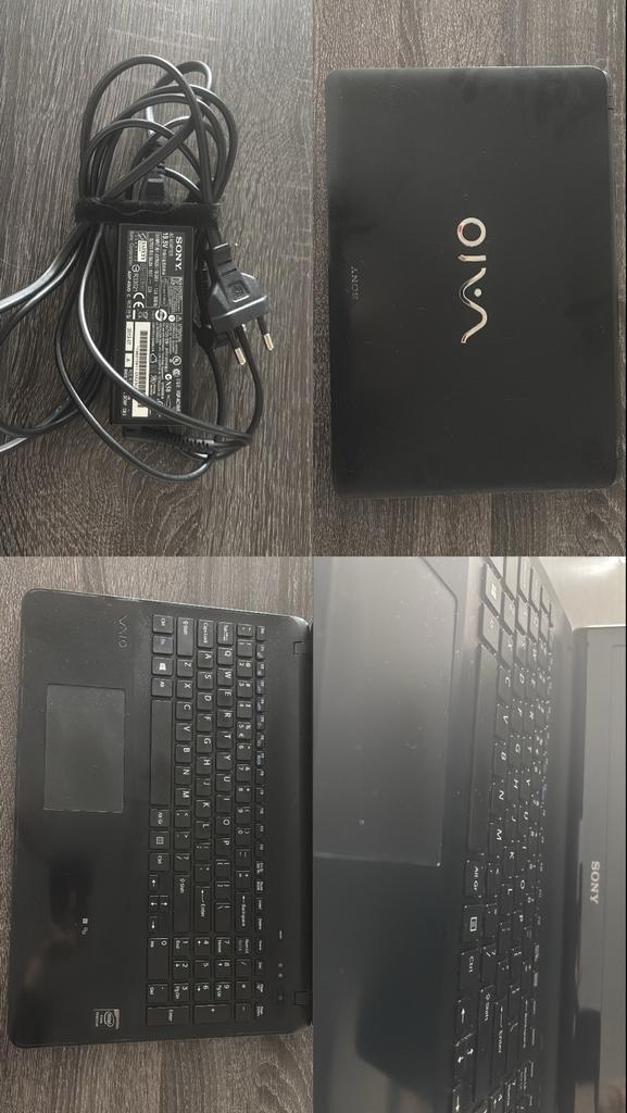 Sony Vaio laptop met oplader, Ophalen, Gebruikt, Qwerty