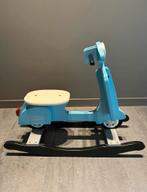 Schommel Scooter Fiets - Blauw Houten Speelgoed, Ophalen, Zo goed als nieuw, Jongen of Meisje
