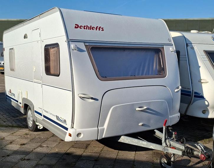 Nette Dethleffs EH3 Caravan met mover en voortent!, Caravans en Kamperen, Caravans, Particulier, tot en met 4, 750 - 1000 kg, Rondzit