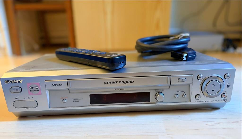 Sony videorecorder SLV-SE830D - wegens beëindiging hobby, Audio, Tv en Foto, Videospelers, Ophalen, Gebruikt, VHS-speler of -recorder