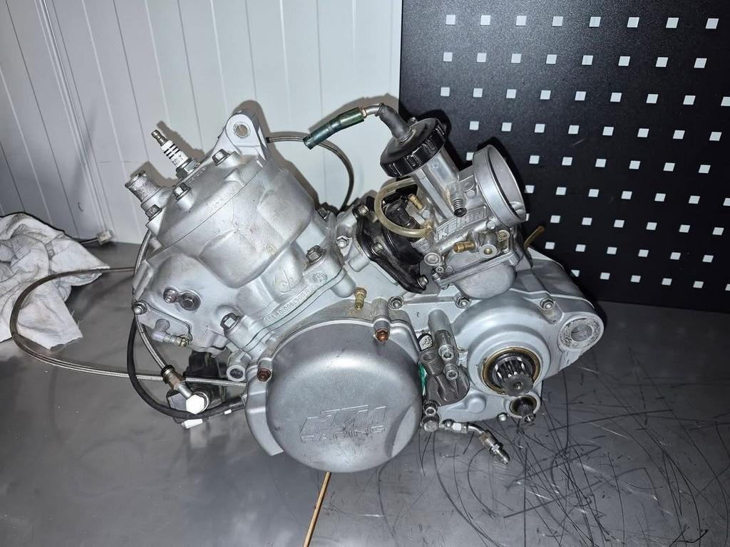 KTM EXC 125 2005 motorblok, Ophalen