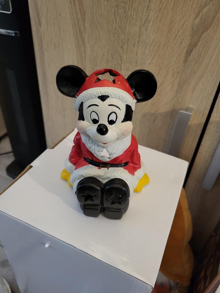 Disney waxinelicht houder mickey mouse kerst, Diversen, Kerst, Ophalen of Verzenden