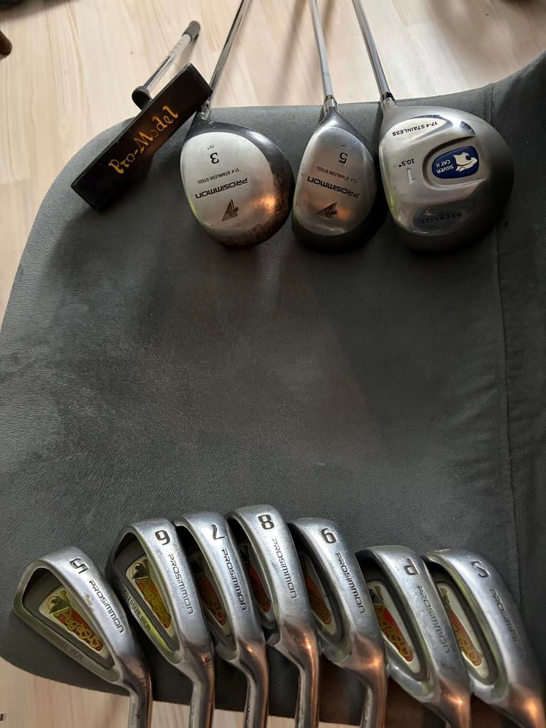 Heren golfset  promisson, Sport en Fitness, Golf, Ophalen of Verzenden, Gebruikt, Set, Overige merken