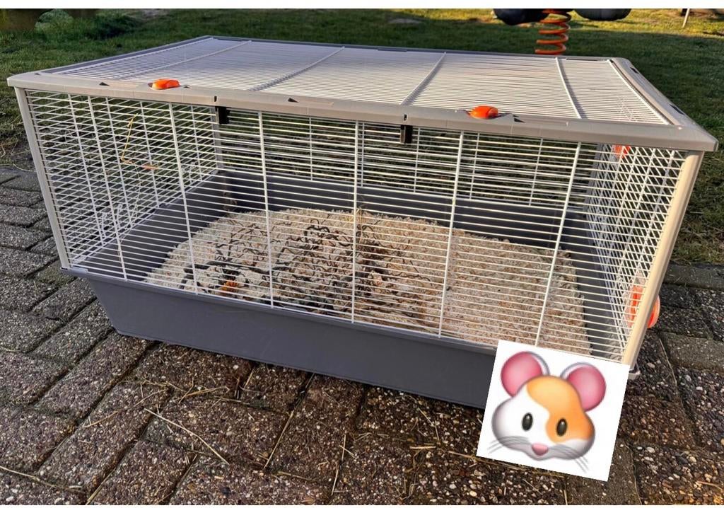 Ferplast Hamsterkooi Criceti 100 cm, Dieren en Toebehoren, Knaagdieren en Konijnen | Hokken en Kooien, Kooi, Minder dan 75 cm