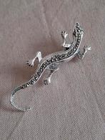 Zilveren(925) hagedis broche, Verzenden, Nieuw, Zilver, Zilver