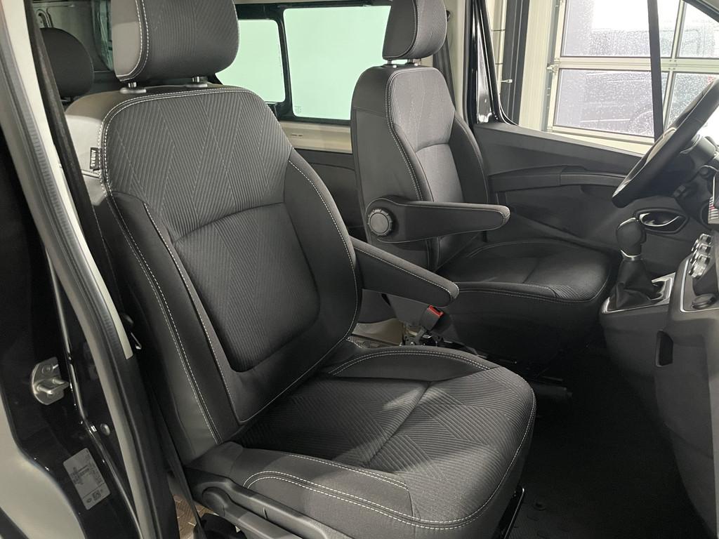 Renault Trafic 2.0 Blue dCi EDC 170 PK T29 L2H1 Extra DC Nav, Gebruikt, 4 cilinders, Renault, Zwart