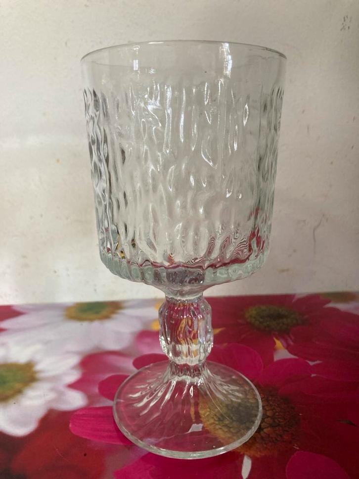 Wijnglas Royal Leerdam Aruba - Willem Heesen 1966, Antiek en Kunst, Antiek | Glas en Kristal, Ophalen of Verzenden