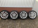17 inch nette volkswagen golf set velgen met zomerbanden, Auto-onderdelen, Banden en Velgen, Ophalen, Velg(en), 17 inch, Zomerbanden