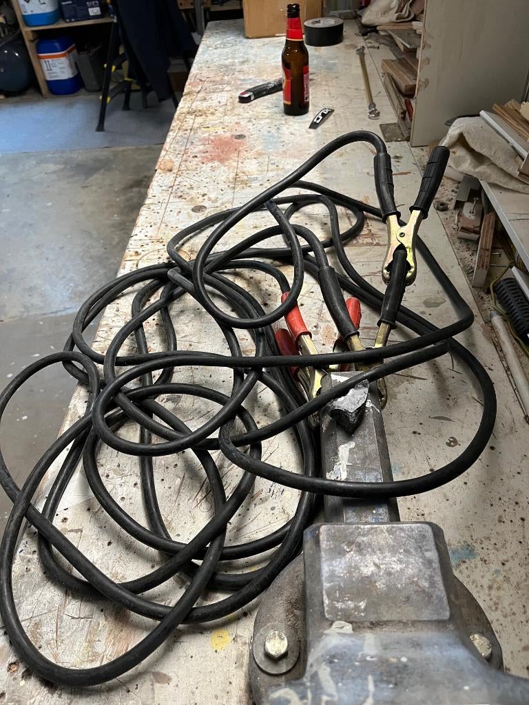 zware startkabels campers en vrachtwagens., Ophalen, Gebruikt