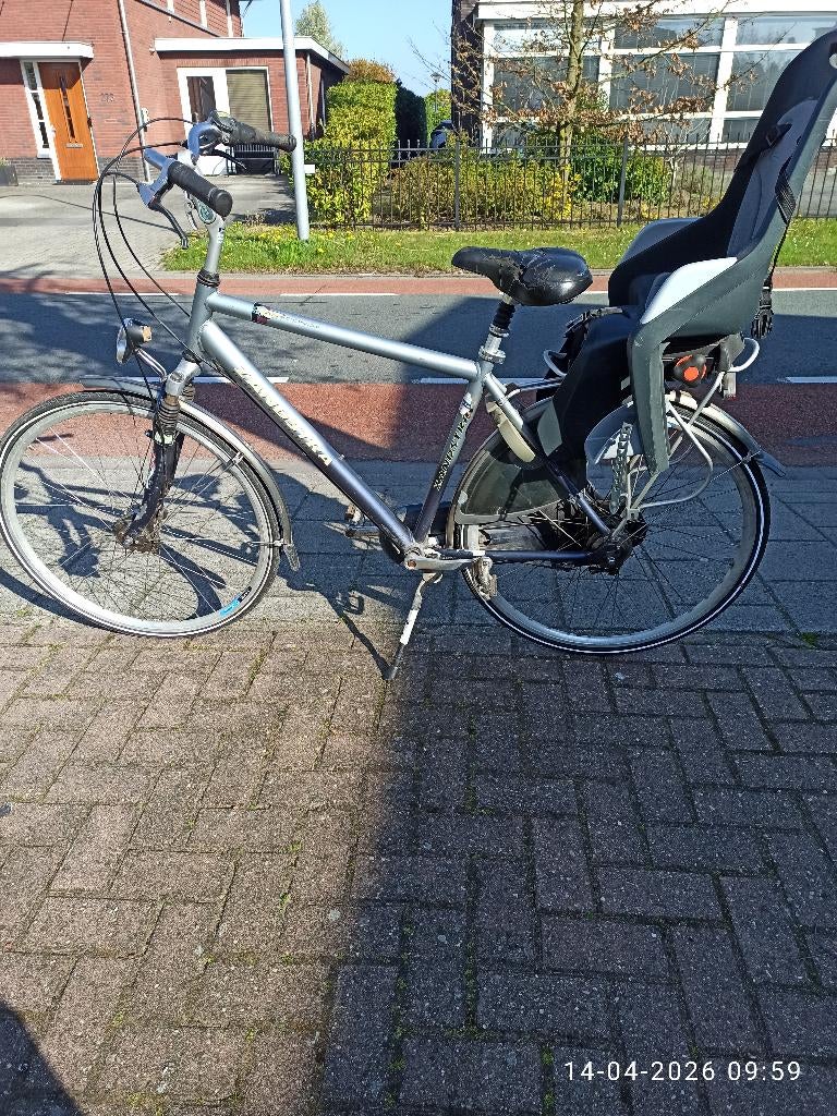 Herenfiets Zandstra Anconda te koop, Fietsen en Brommers, Fietsen | Dames | Damesfietsen, Gebruikt, Versnellingen, 50 tot 53 cm