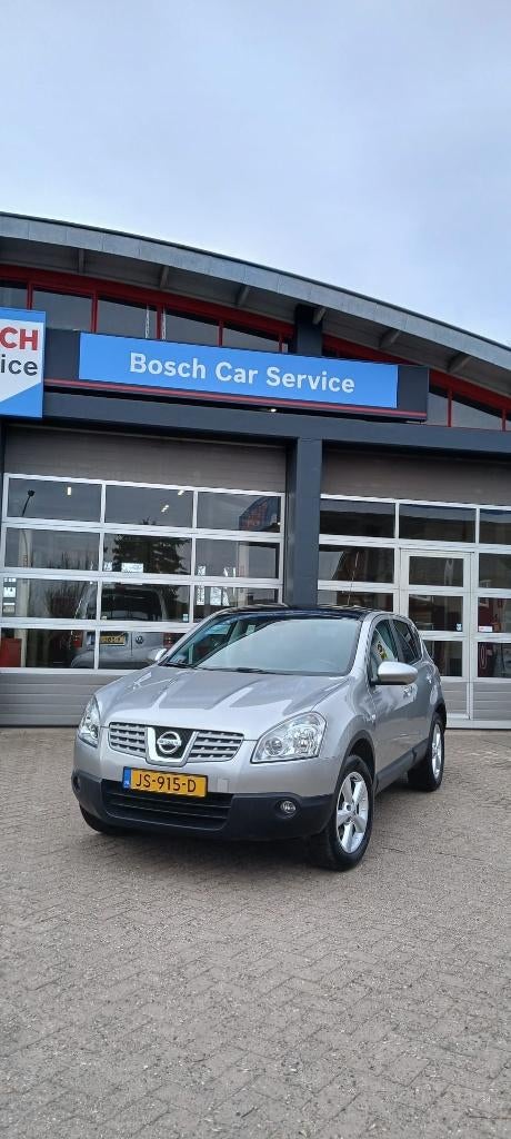 Nissan Qashqai 2.0 2WD 2009 Grijs, Auto's, Voorwielaandrijving, Stof, Zwart, 4 cilinders