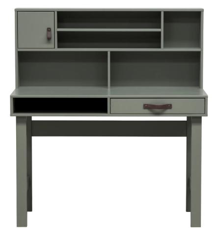 Stage bureau, Woood, Ophalen, Groen, Gebruikt, 110 cm