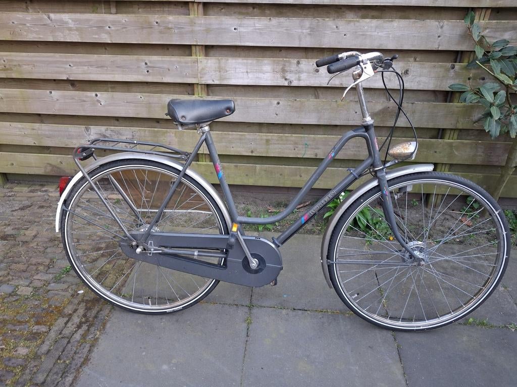 Vintage Damesfiets - Klassiek Model, Terugtraprem, Gebruikt, 50 tot 53 cm, Ophalen