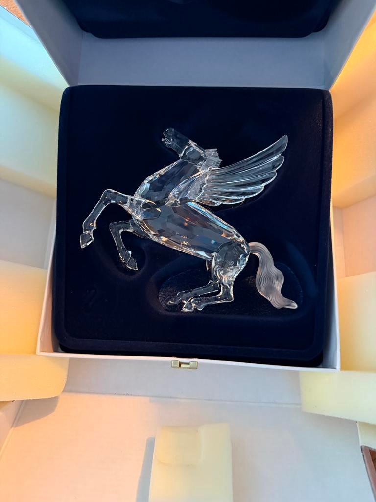 Swarovski SCS Pegasus 1998 Jaarlijkse Editie Kristalbeeld, Ophalen of Verzenden, Nieuw, Figuurtje