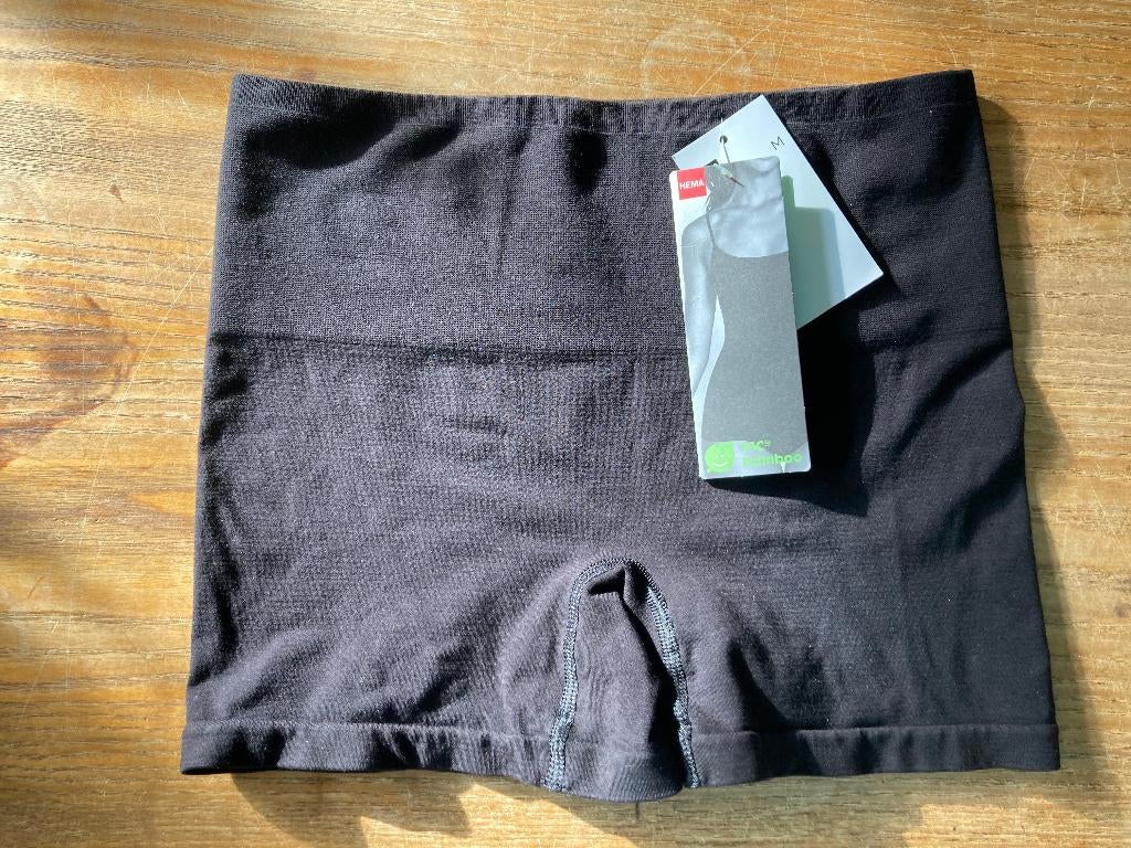 Hema damesboxer shortie bamboo zwart M nieuw, Kleding | Dames, Hema, Ophalen of Verzenden, Zwart, Broekje of Short
