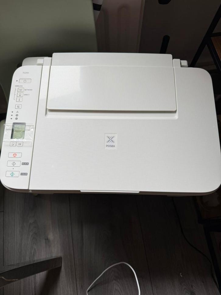 Canon PIXMA TS3151 printer + NIEUWE inkt + doos, Computers en Software, Printers, Zo goed als nieuw, All-in-one, Overige technieken