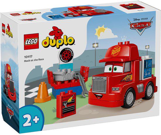 LEGO DUPLO Disney en Pixar's Cars Mack bij de race - 10417, Ophalen of Verzenden, Nieuw, Duplo