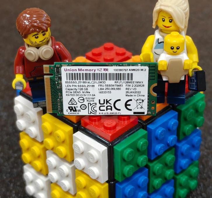 Union Memory AM620 128GB M.2 NVMe SSD, Computers en Software, Harde schijven, Zo goed als nieuw, Desktop, Intern, SSD, Overige aansluitingen