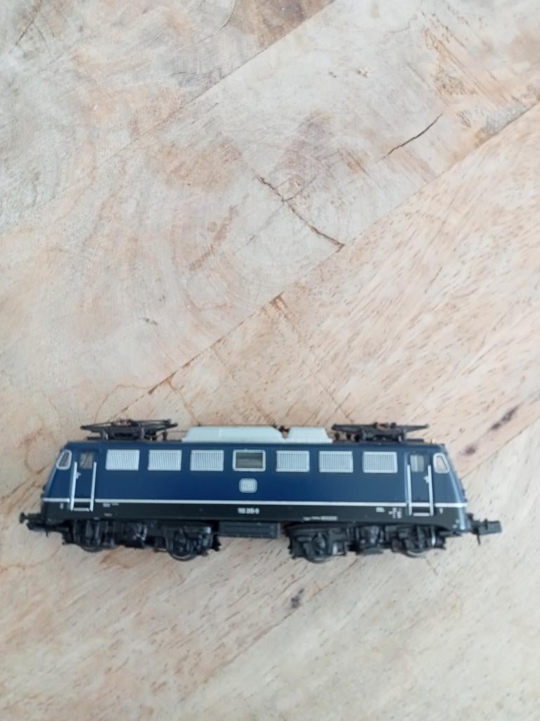 Hobbytrein BR 110 met decoder adres 10 - Rijdt prima!, Ophalen of Verzenden, Gebruikt, Locomotief