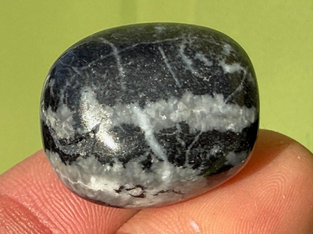 Zebra Onyx broekzaksteen mineralen A, Ophalen of Verzenden, Mineraal
