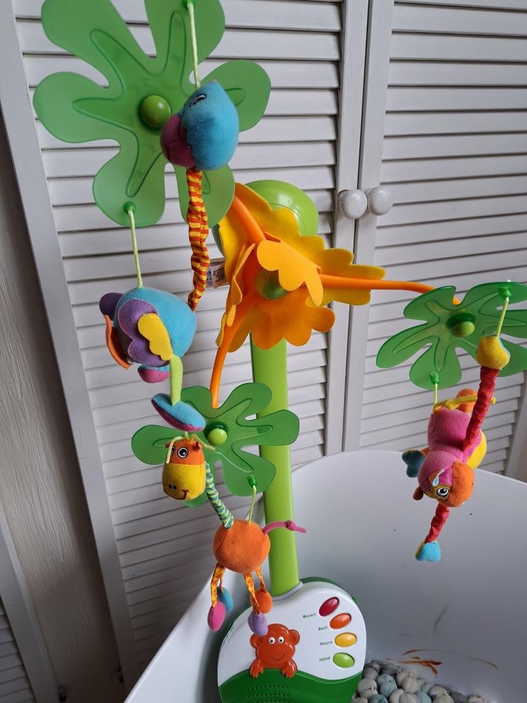 Tiny Love Mobiel met muziek en jungle dieren, Kinderen en Baby's, Ophalen